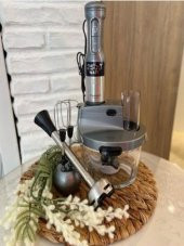 Mastermaid Prosteel Cam Mutfak Robotu Antrasit 2500 W - 1