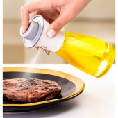 qosrix Çok Amaçlı Spreyli Sızdırmaz Cam Şişe Yağdanlık 220 Ml Limon Sirke Sos Püskürtücü Dağıtıcı Sprey - 1