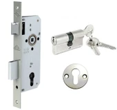 Hok 40 Mm Silindirli Gömmeli Köşeli Kilit - 3