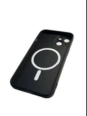 İphone 14 Plus Metalic Magsafe Silikon Kılıf thumbnail 3