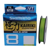Shimano Kairiki 8 300m Örgü İp Misina Mantis Green Yeşil - 1