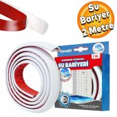 Bondit Su Bariyeri Kapı Altı Sızdırmaz Su Tutucu Yapışkanlı Slikon Bant Bandı 2 METRE BND01020015 - 1