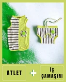 Lime Fuzz Tişört ve İç Çamaşırı Set Köpek Kıyafeti Köpek Kostümü - 6