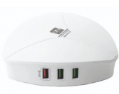 Sword 6 USB 40 Watt Masa Üstü Adaptör Beyaz - 1