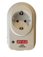 Ayka Tekli Akım Korumalı Priz (2 Adet) - 1