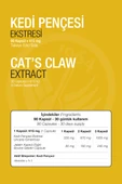 Cat's Claw Extract 90 Kapsül 360 mg Kedi Pençesi Ekstrakt Ekstre - 3