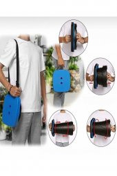Açılır Katlanır Taşınabilir Ayarlanabilir Tabure 150kg Taşıma Kapasiteli Portatif Tabure - 7