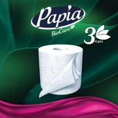 Papia Biocare Tuvalet Kağıdı 48 Rulo (16 Rulo x 3 Paket) - 4