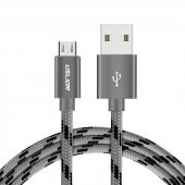 Uslion Mikro USB Hızlı Şarj Data Kablosu 100cm Cep Telefonu Şarj - 1