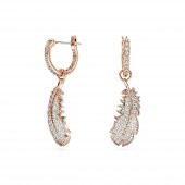 5663486 Swarovski Küpe Mp Nice:Pe Hoop Silk/Ros - 1