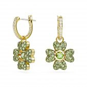 5670664 Swarovski Küpe Idyllia:Pe Mn Hoop Clover Cz Gre/Gos - 1