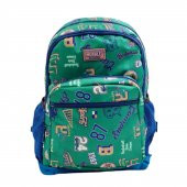 Muggle 4 Bölmeli Ot-Sport Okul Sırt Çantası Koyu Yeşil MU-0341 thumbnail 1