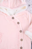 Babyhola Velsoft Astarlı Kışlık Bebek Çocuk Tulum 3200 - 5