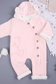Babyhola Velsoft Astarlı Kışlık Bebek Çocuk Tulum 3200 - 4