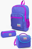 Coral High Kids Lavanta Kız Çocuk 3'lü Okul Çanta Seti thumbnail 1