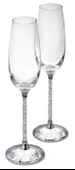 255678 Swarovski Ev Dekorasyon Crystalline Toasting Flutes (Set Of 2) - 1