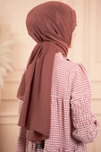 Elegant Serisi Koyu Kiremit Şal - 3