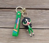 Anahtarlık Powerpuff Silikon Anahtarlık Çanta Süsü Karakter Figür Oyuncak 15239 - 1