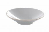 Porland Altın Yaldız Çukur Tabak 20 cm 04A+P019525 - 1
