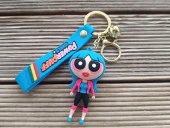 Anahtarlık Powerpuff Silikon Anahtarlık Çanta Süsü Karakter Figür Oyuncak 15240 thumbnail 1