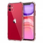 Bilişim Aksesuar Apple iPhone 11 Ultra İnce Şeffaf Airbag Anti Şok Silikon Kılıf Anti Shock Kılıf - 1