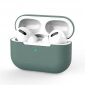 Apple Airpods Pro Kılıf İnce Slim Zar Silikon Çam Yeşili - 1