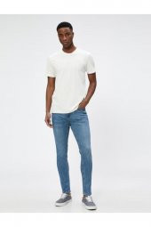 Super Skınny Erkek Jean Pantolon - 3sam40107nd - 2