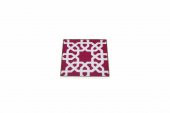 Porland Morocco Desen5 Fuşya Bardak Altlığı 10x10 cm  04A+P021651 - 2