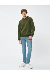 Erkek Açık İndigo Jeans thumbnail 1