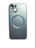 İphone 14 Metalic Magsafe Silikon Kılıf - 4