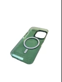 İphone 14 Pro Max Pixel Simli Sert Magsafe Kapak Kılıf thumbnail 12