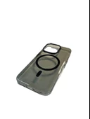 İphone 14 Pro Max Pixel Simli Sert Magsafe Kapak Kılıf thumbnail 8