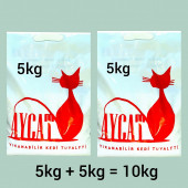 Yıkanabilir Kedi Kumu AYCAT 10 Kg - 1