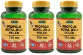 Vitapol Propolis Arı Sütü Polen 3x60 Kapsül - 1