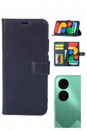 Tecno Camon 19 Neo Kamera Korumalı Cüzdanlı ve Kapaklı Kılıf - 2