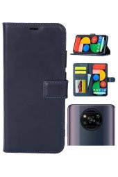 Xiaomi Poco X3 / X3 Pro Uyumlu Kamera Korumalı Cüzdanlı ve Kapaklı Kılıf thumbnail 3