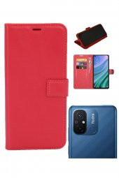 Xiaomi Redmi 12C Kamera Korumalı Cüzdanlı ve Kapaklı Kılıf - 3