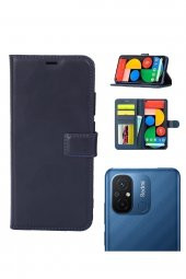 Xiaomi Redmi 12C Kamera Korumalı Cüzdanlı ve Kapaklı Kılıf - 4