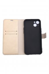 Apple iPhone 14 Plus Cüzdanlı Ve Kapaklı Kılıf thumbnail 4