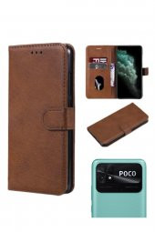 Xiaomi Poco C40 Cüzdanlı Ve Kapaklı Kılıf thumbnail 1