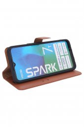 Tecno Spark 7 / Spark 7T Cüzdanlı ve Kapaklı Kılıf - 6