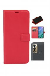 Tecno Spark 7 / Spark 7T Cüzdanlı ve Kapaklı Kılıf - 11