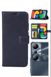 INFINIX Hot 20i Kamera Korumalı Cüzdanlı ve Kapaklı Kılıf thumbnail 4