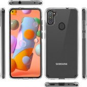 Samsung Galaxy A11 Kamera Korumalı Lansman ve Silikon Kılıf - 5