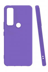 TCL 20 SE Kamera Korumalı Rubber Silikon Kılıf thumbnail 4