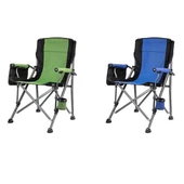 Madfox Roxy Katlanır Kamp Sandalyesi YEŞİL-SİYAH thumbnail 1