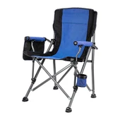 Madfox Roxy Katlanır Kamp Sandalyesi SİYAH-MAVİ - 2