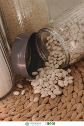 Rossel Premium Alin 6 adet Kavanoz 1500 ml Gri - 2