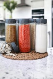 Rossel Premium Alin 6 adet Kavanoz 1500 ml Gri - 3