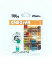 Cmsolar Karışık Amper Mini Bıçak Sigorta Takımı (10-15-20-25-30 Amper) Blister Kutu - 1